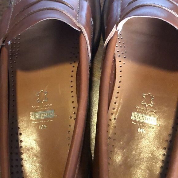 Brooks Brothers Vintage 90’s tan penny loafer #732 size 9B main image 7